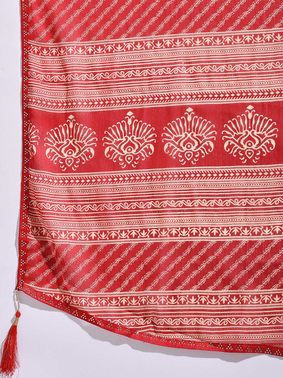 Floral Printed Georgette Saree