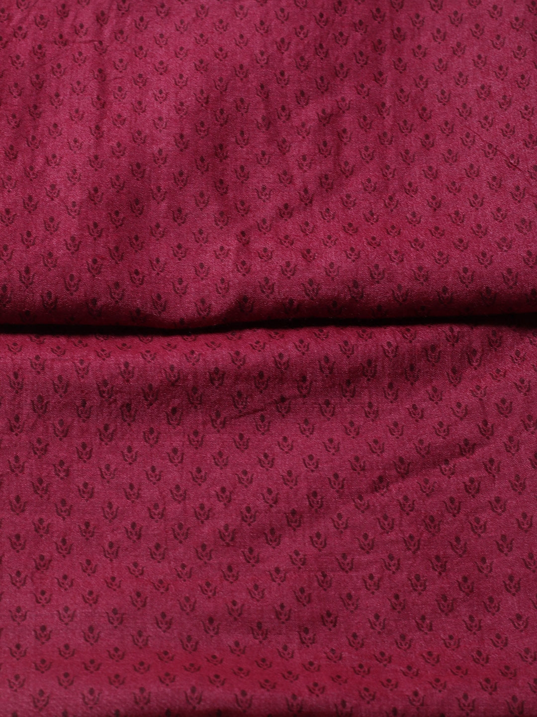 Printed Tussar Unstitched Kurta With Pant &amp; Dupatta