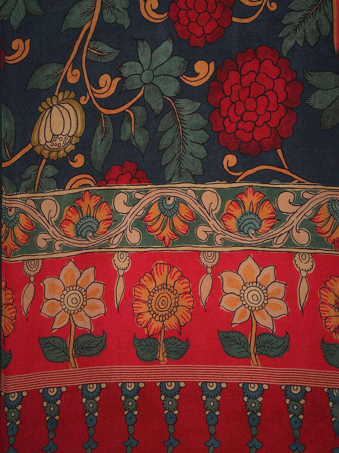 Printed Muslin Kurta With Pant &amp; Dupatta
