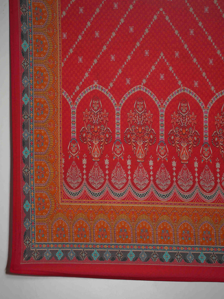 Printed Muslin Kurta With Pant &amp; Dupatta