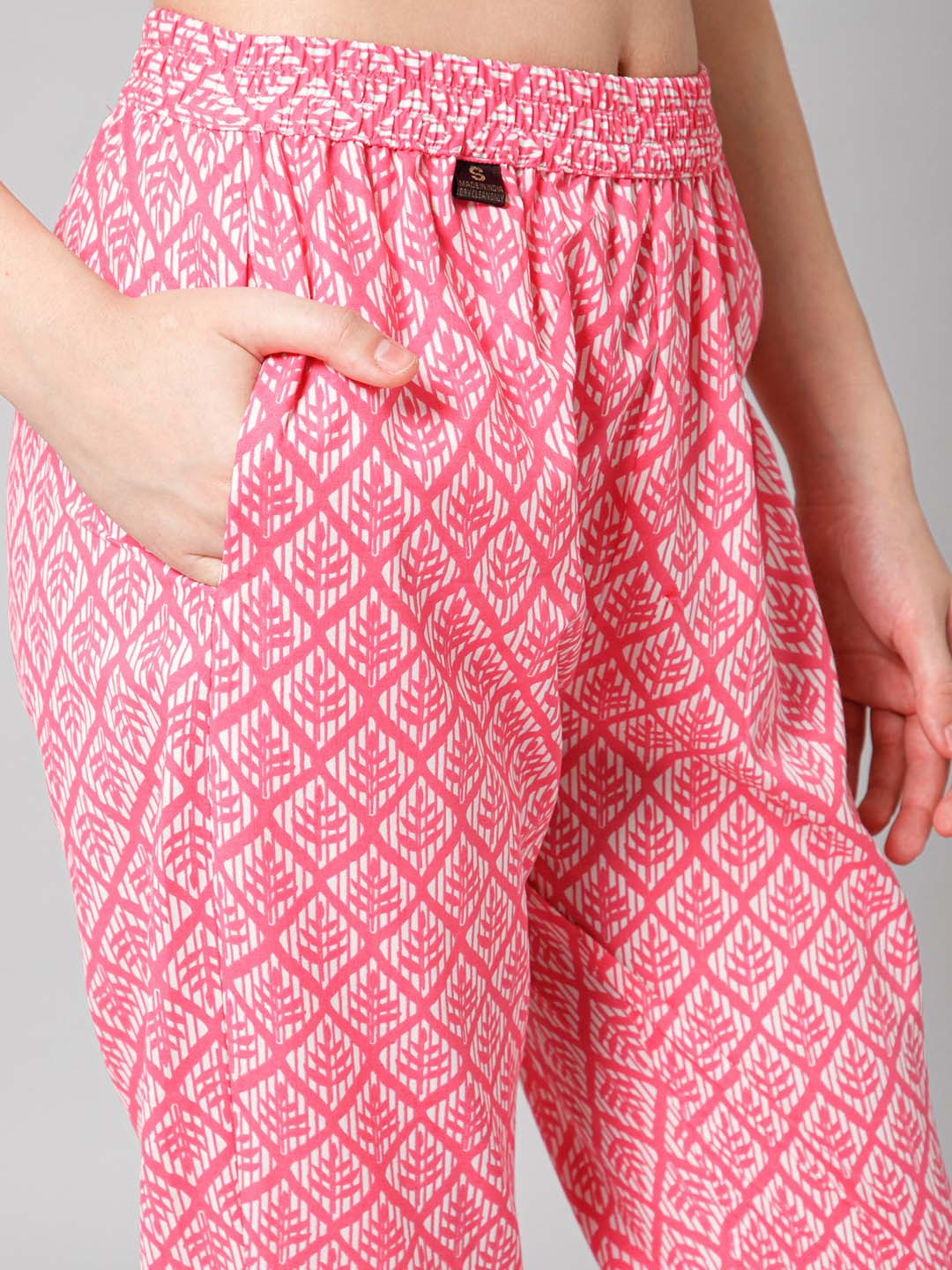 Printed Cotton Kurta Set