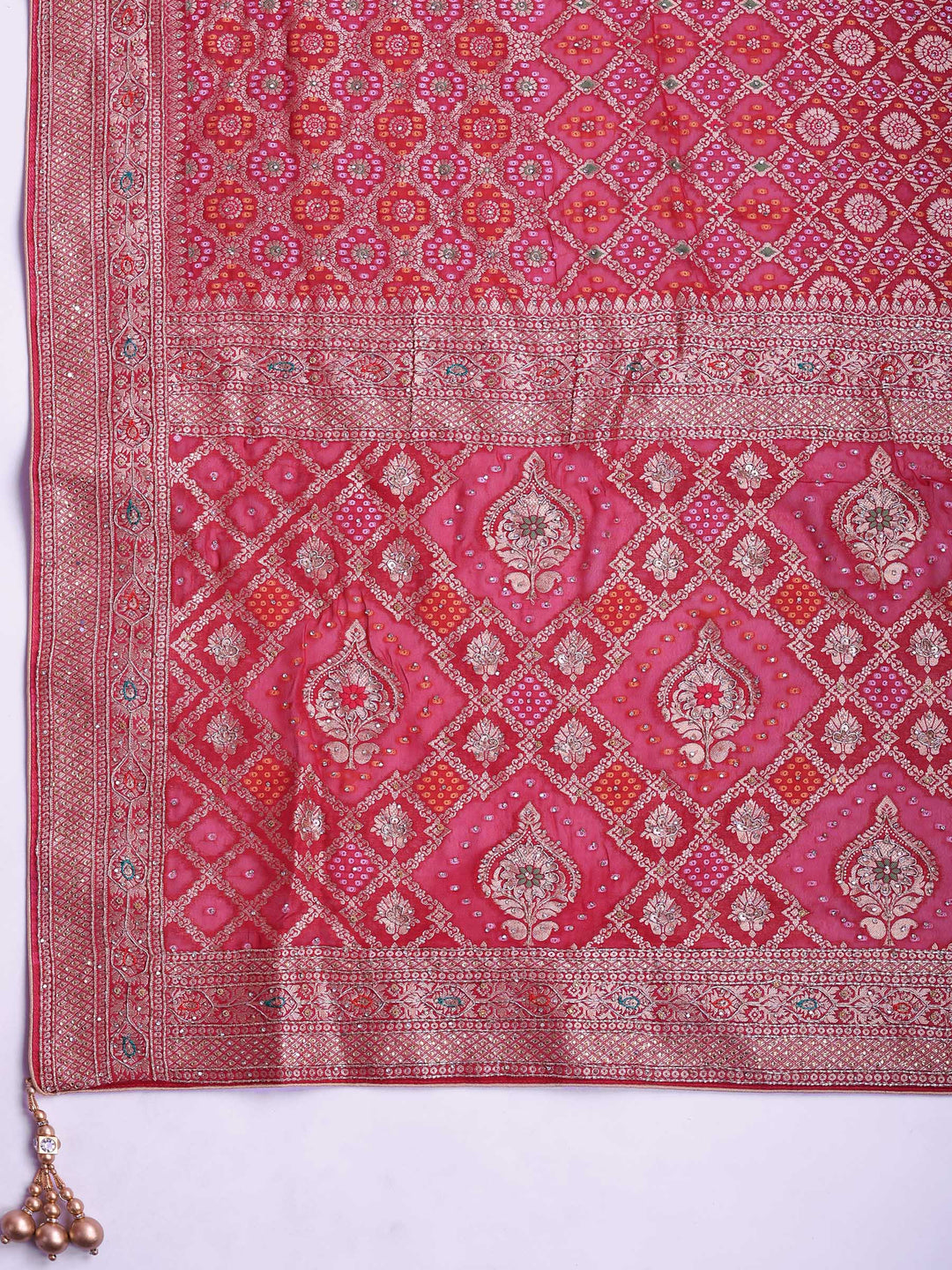 Embroidered Georgette Saree