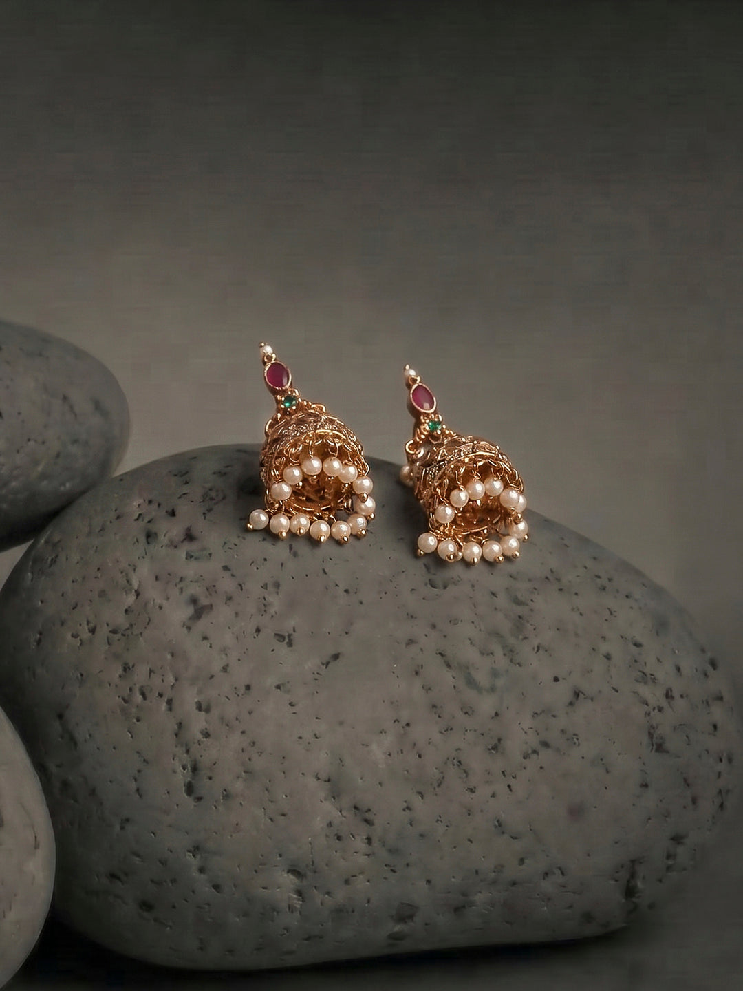 Gold-Multi Imitation Jewelry-Set