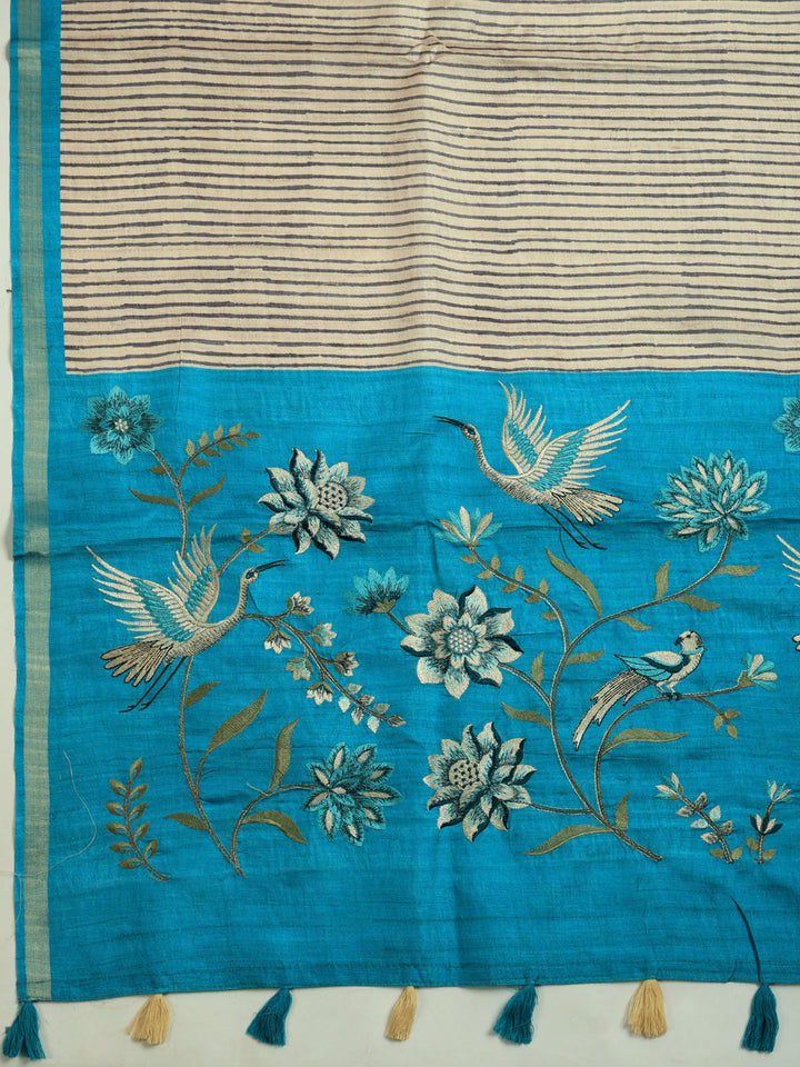 Firozee Art Silk Printed Saree