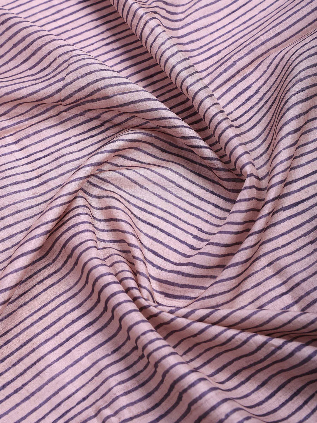 Lavender Art Silk Printed Saree
