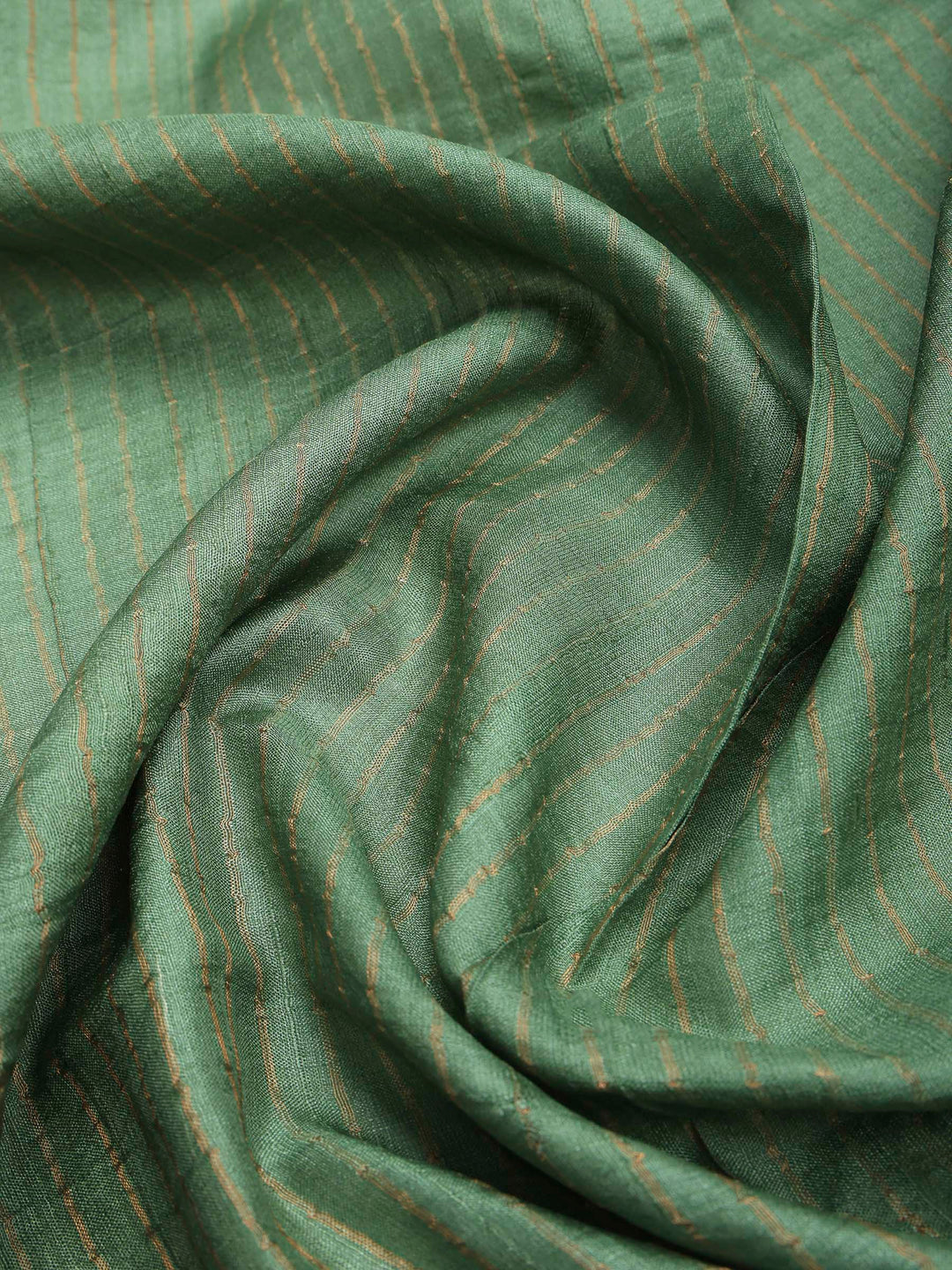 Green Tussar Printed Sarees