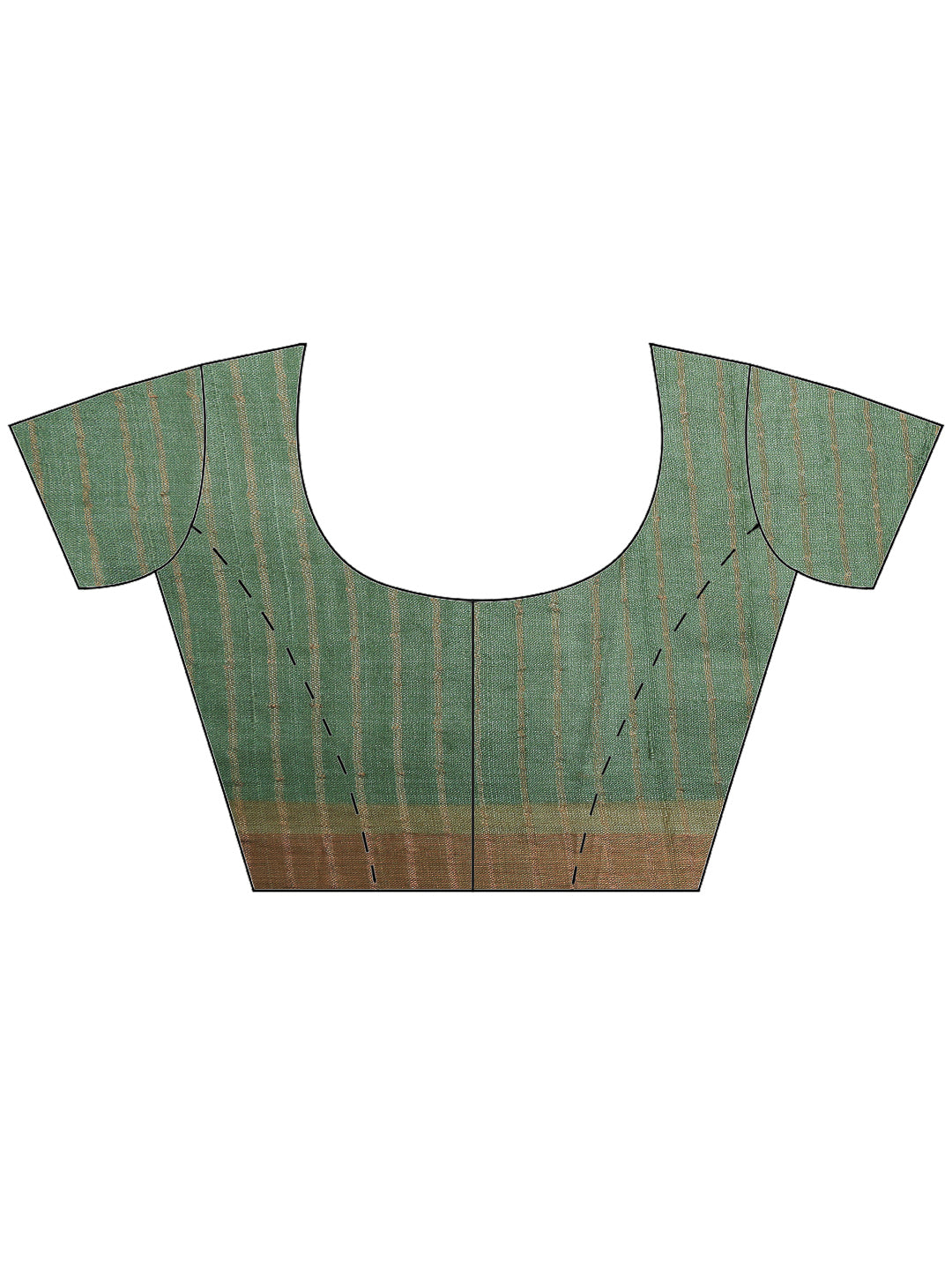Green Tussar Printed Sarees