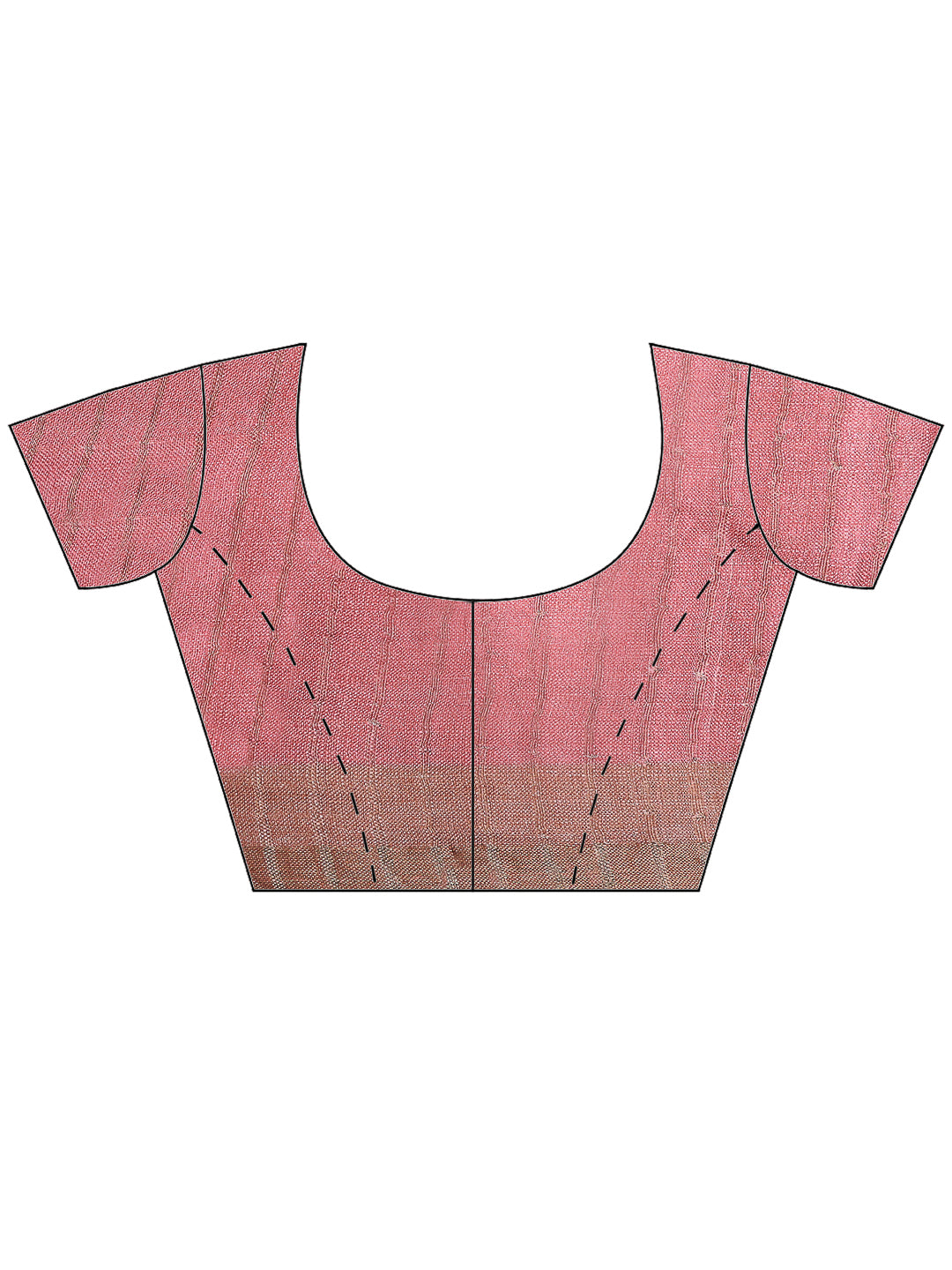 Pink Tussar Printed Sarees