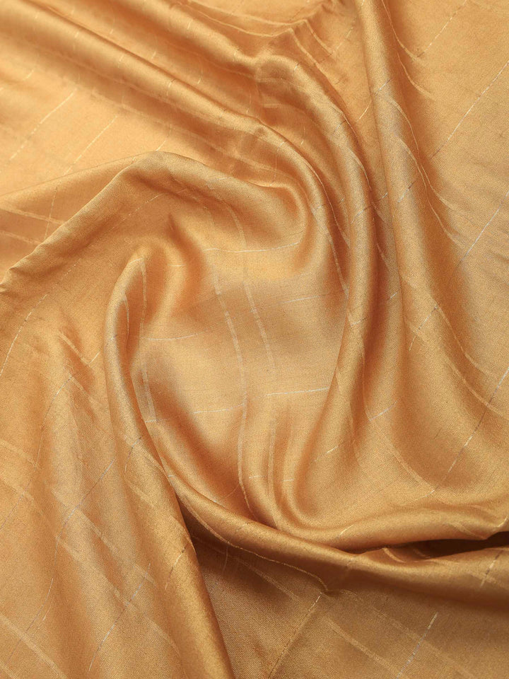 Mustard Tussar Embroidered Sarees