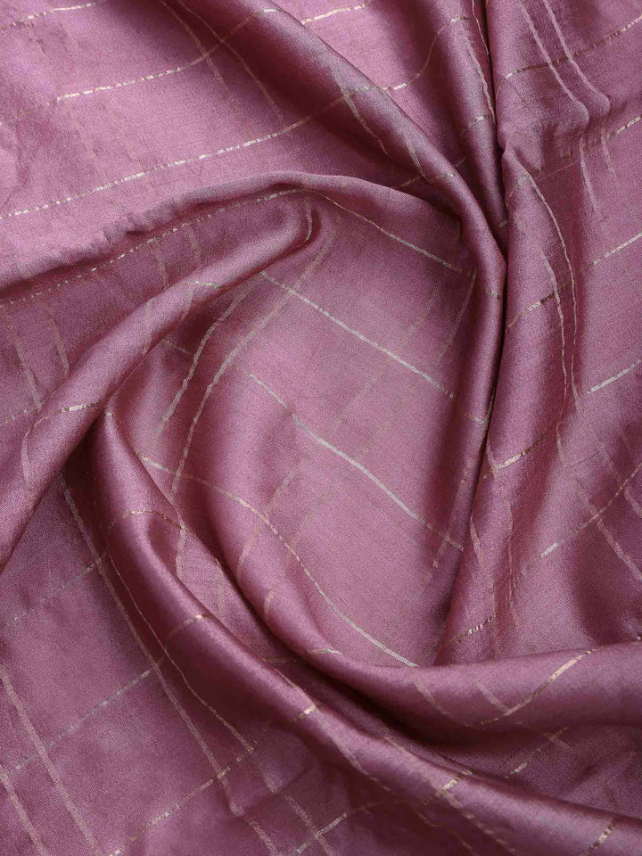 Dusty Pink Tussar Embroidered Sarees