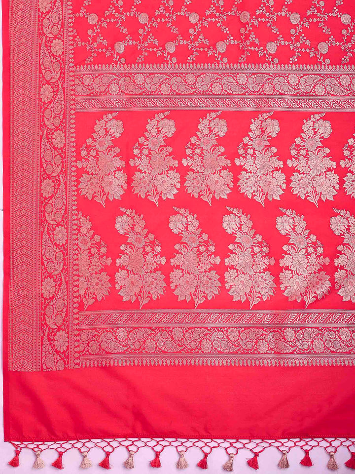 Rani Banarasi Woven Saree