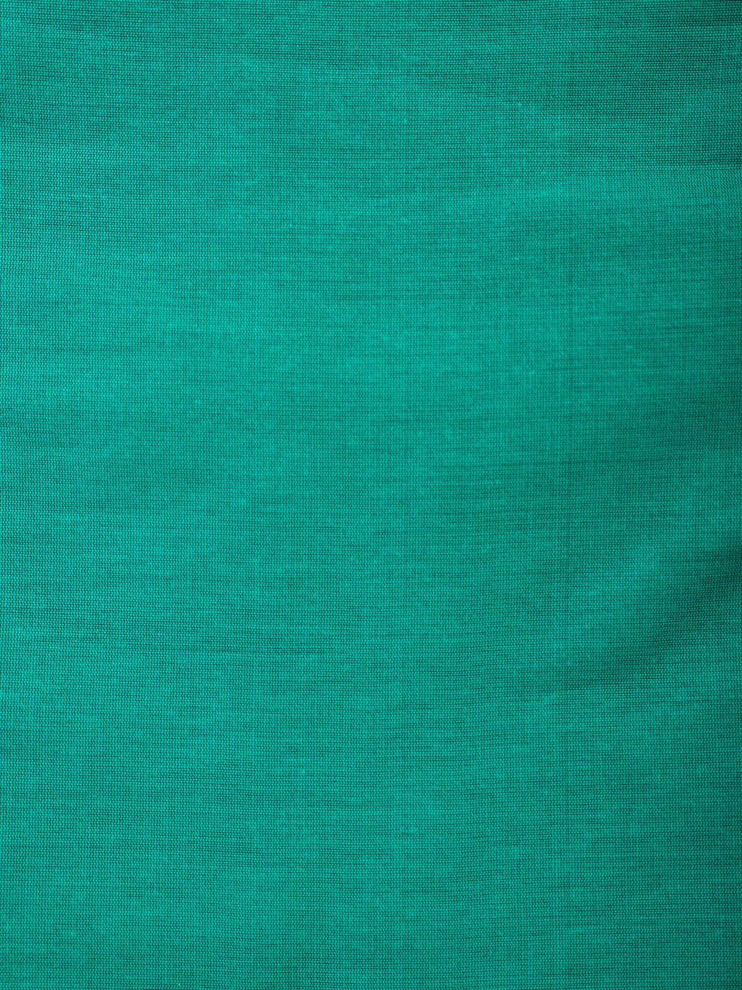 Green Chanderi Woven Design Unstitched Dress Material