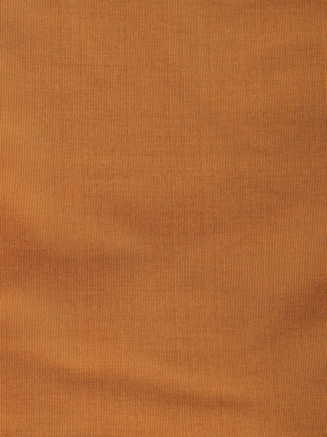 Mustard Chanderi Woven Banarasi Unstitched Dress Material
