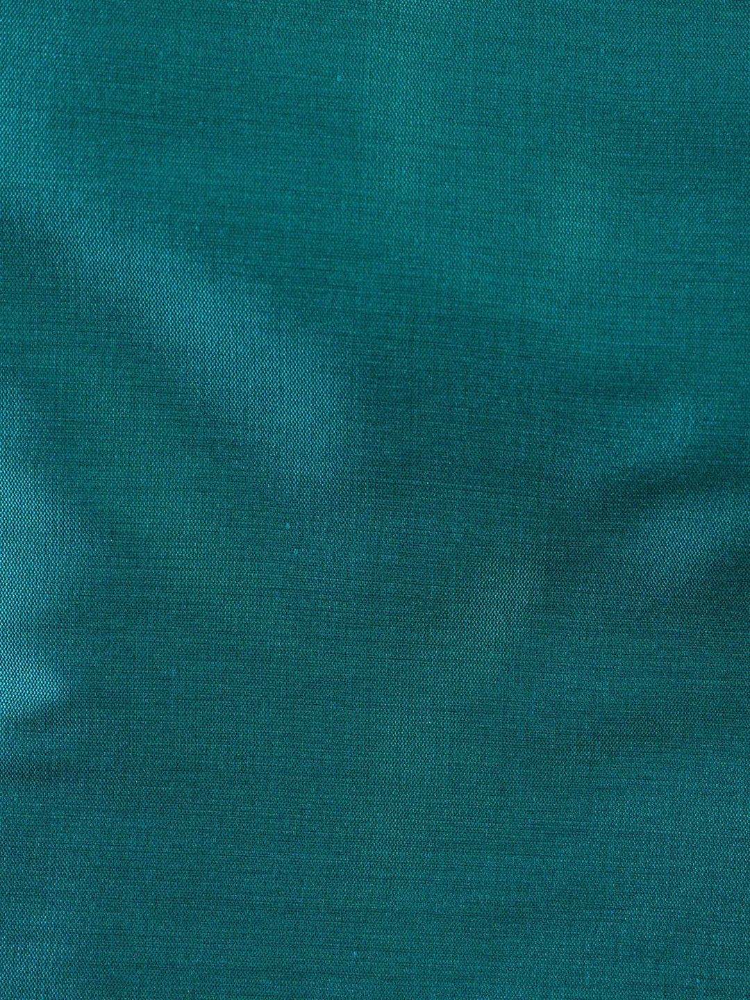 Rama Green Chanderi Woven Banarasi Unstitched Dress Material
