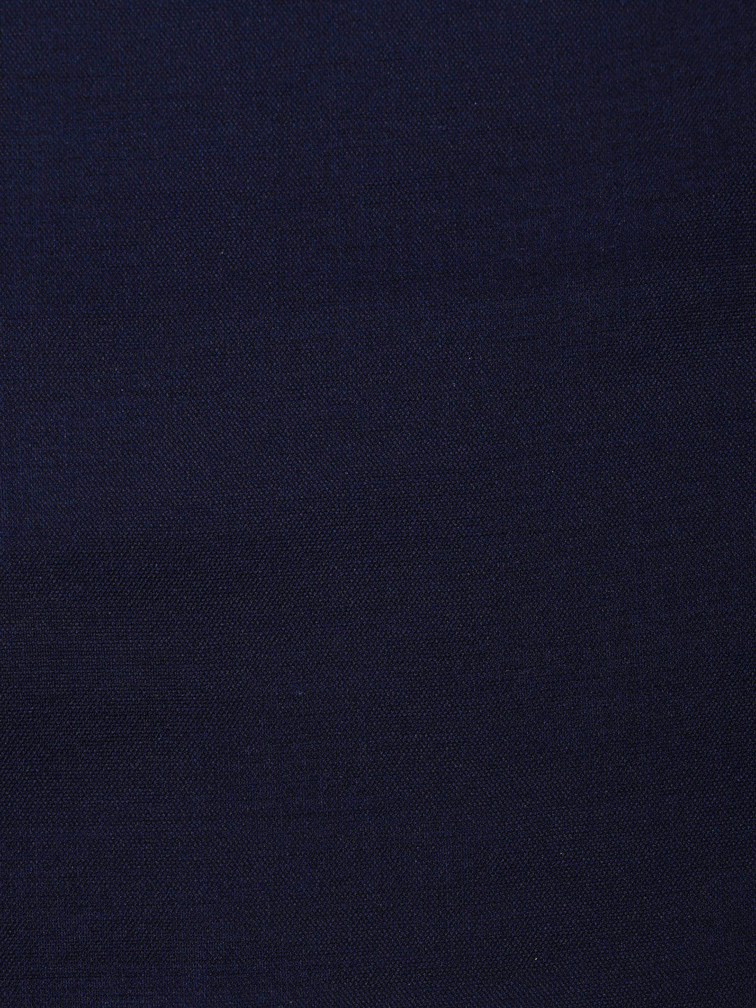 Navy Blue Chanderi Woven Design Unstitched Dress Material