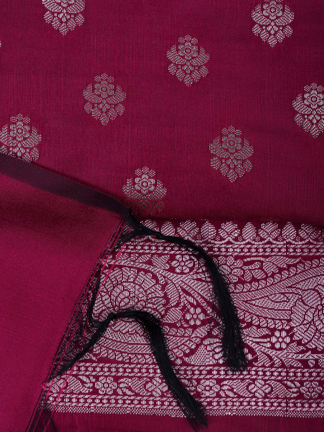 Rani Chanderi Woven Design Unstitched Dress Material