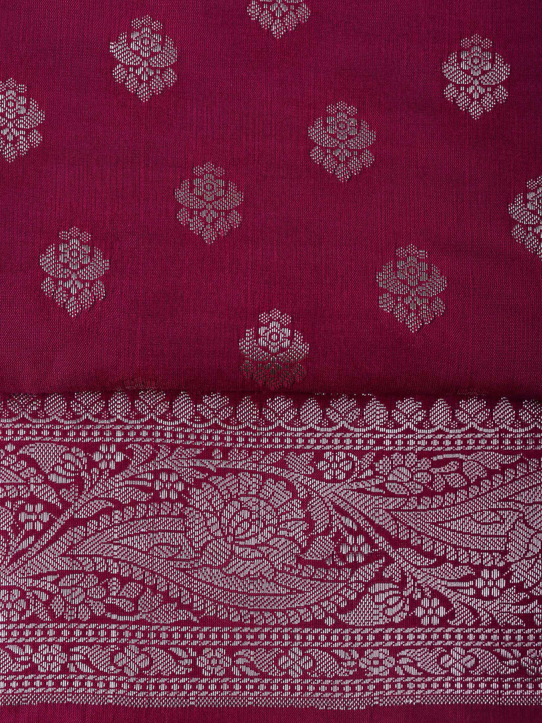Rani Chanderi Woven Design Unstitched Dress Material