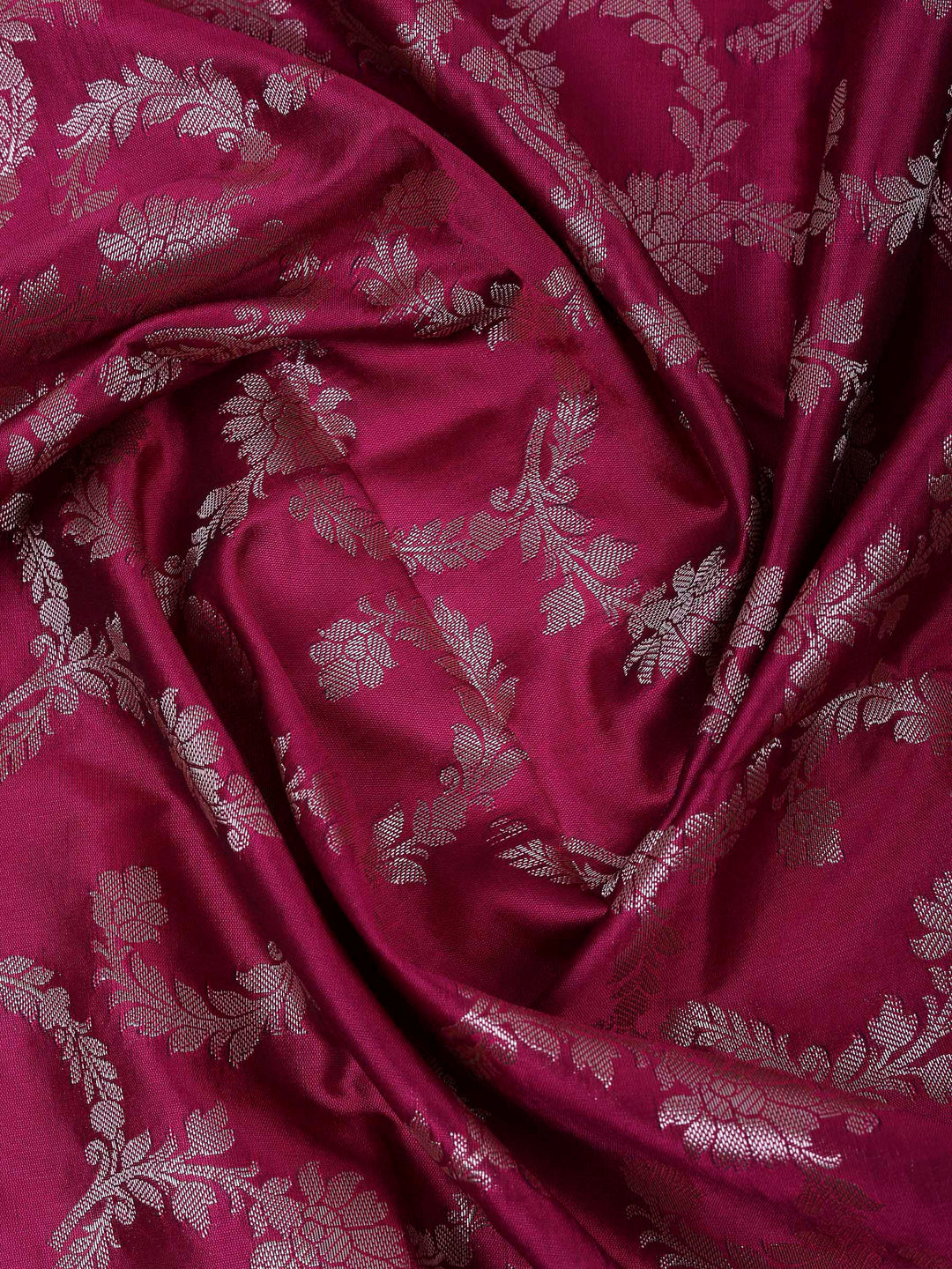 Rani Chanderi Woven Design Unstitched Dress Material