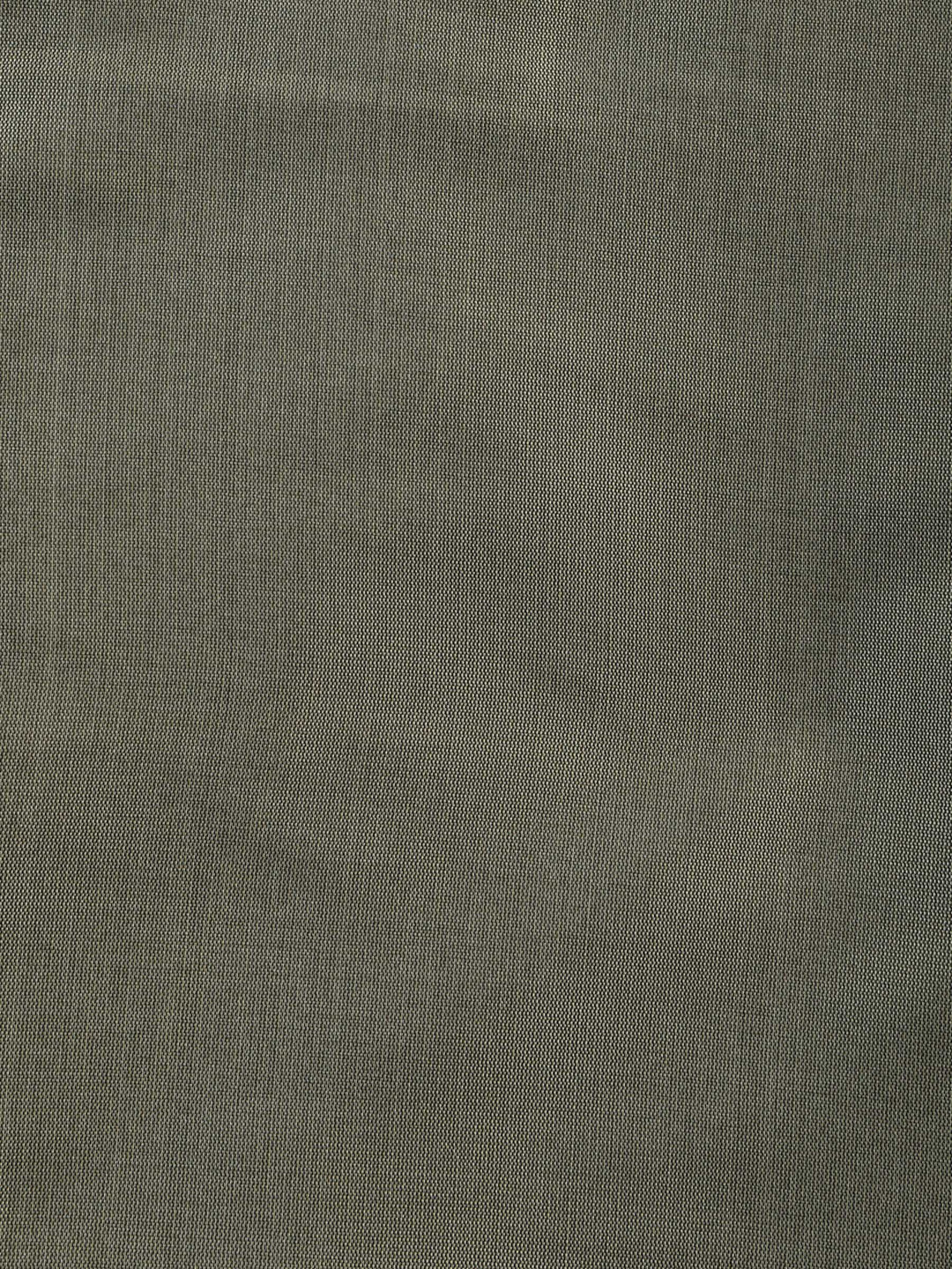 Olive-Green Chanderi Woven Design Unstitched Dress Material
