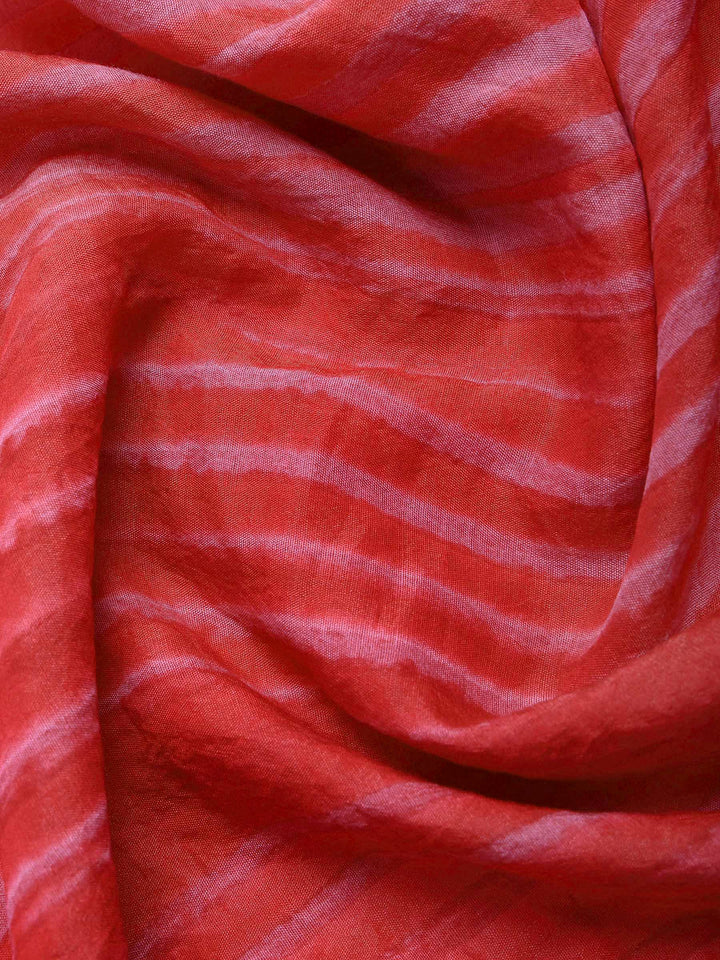 Magenta Cotton Blend Printed Saree