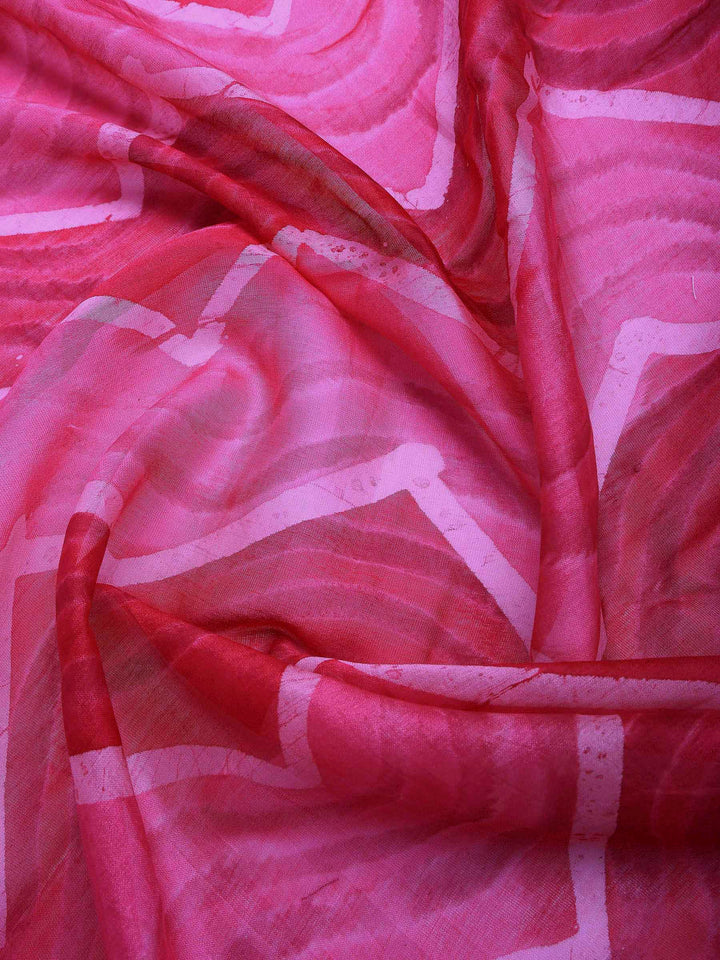 Rani Cotton Blend Printed Saree