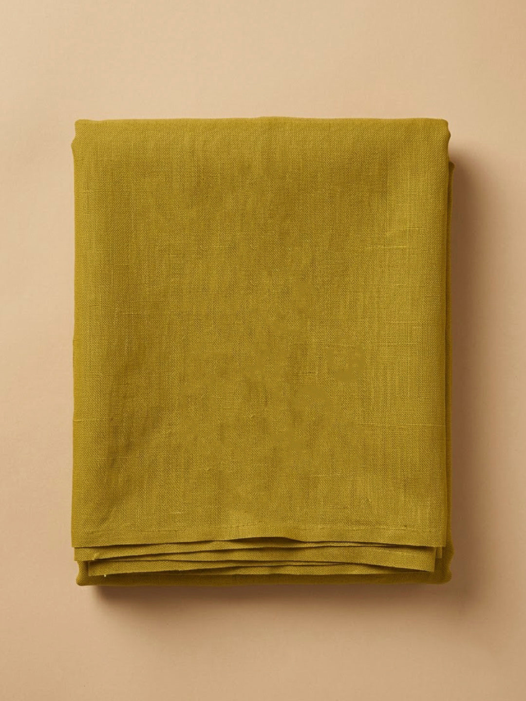 Mustard Tussar Embroidered Unstitched Dress Material