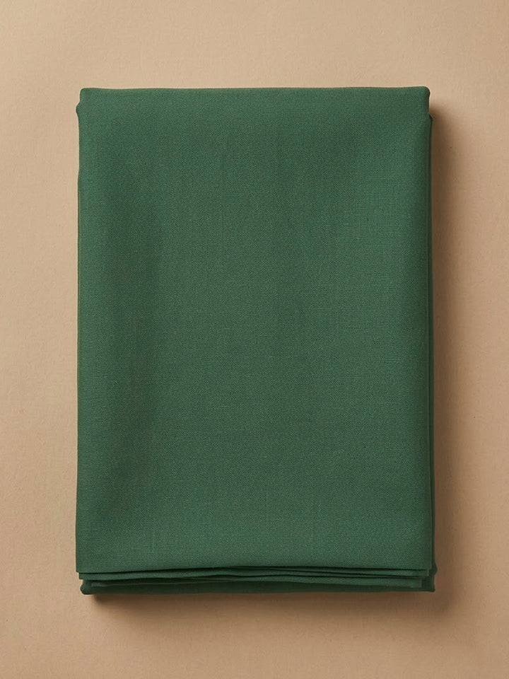 Aqua Green Organza Embroidered Unstitched Dress Material