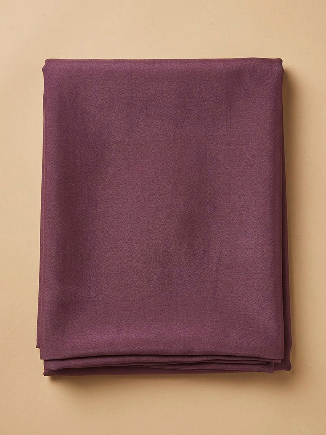Wine Organza Embroidered Unstitched Dress Material