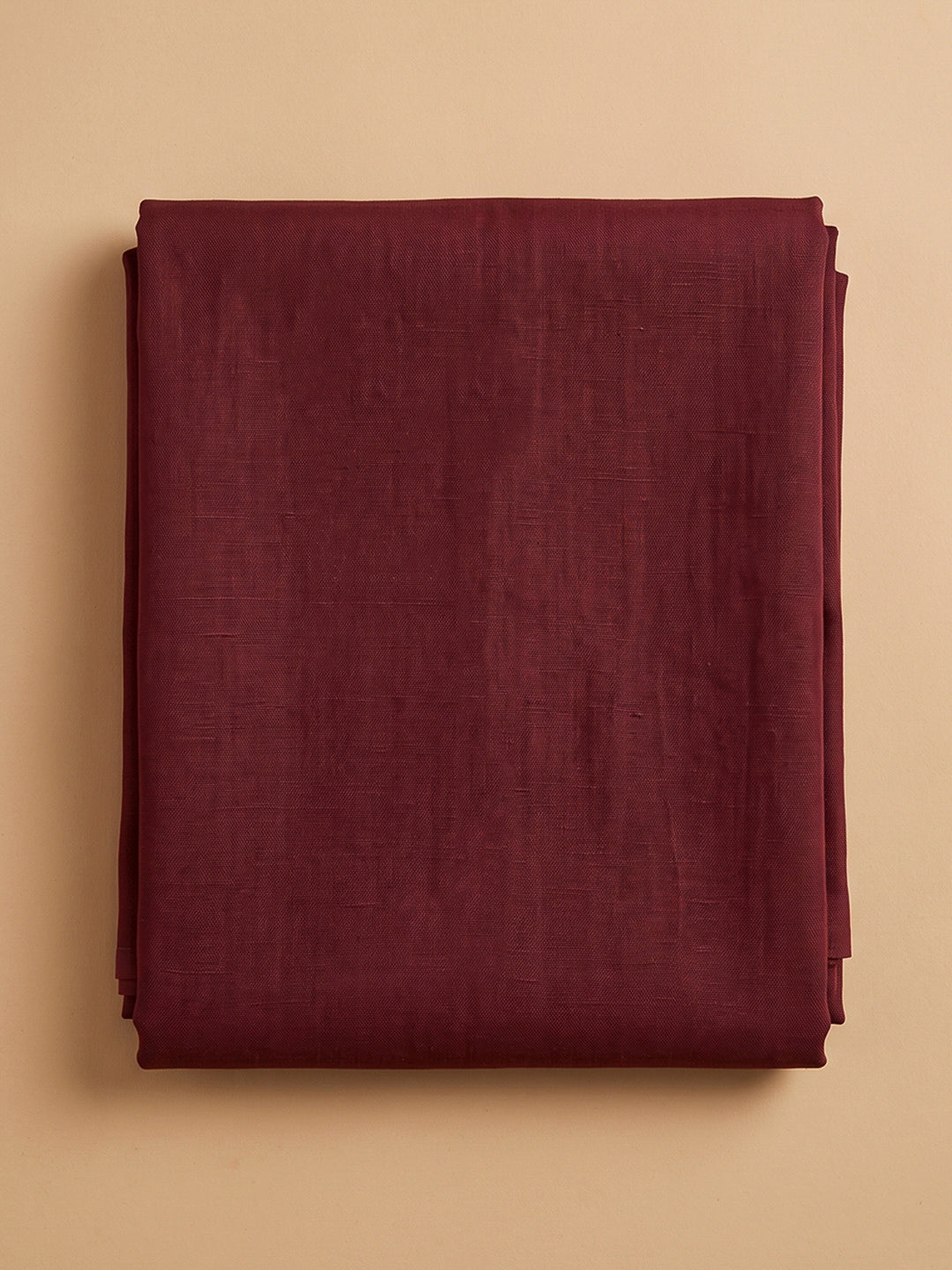 Maroon Chanderi Printed Unstitched Dress Material