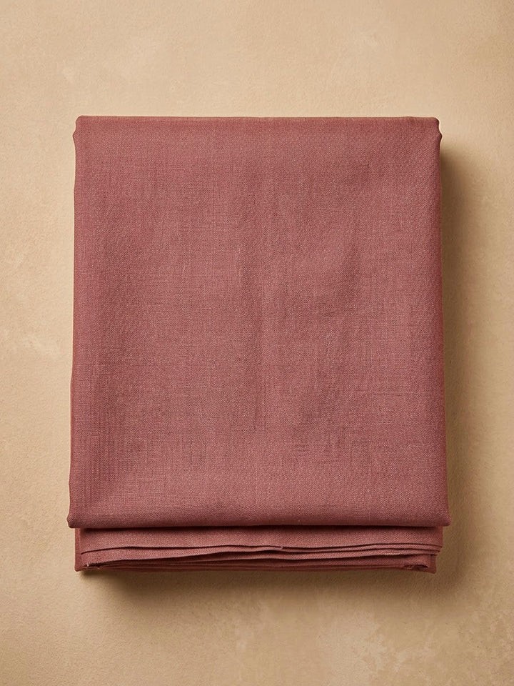 Dusty Pink Tussar Embroidered Unstitched Dress Material