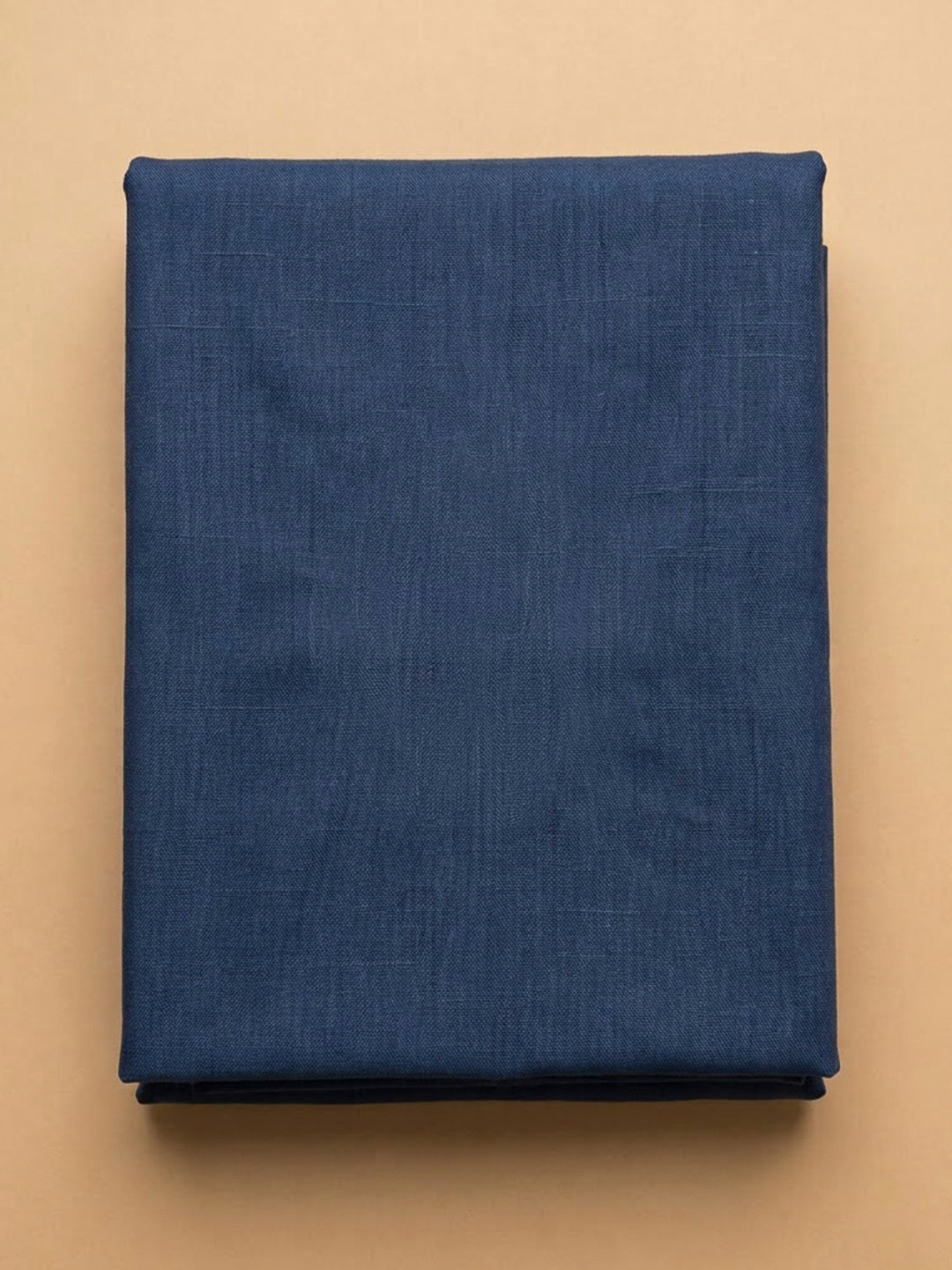 Blue Chanderi Embroidered Unstitched Dress Material