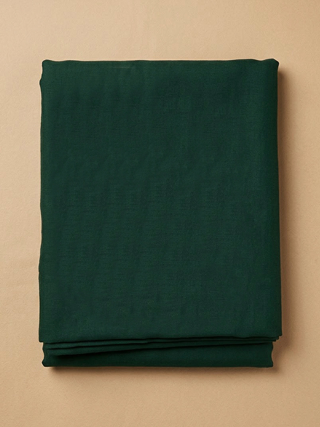 Green Chanderi Printed Unstitched Dress Material