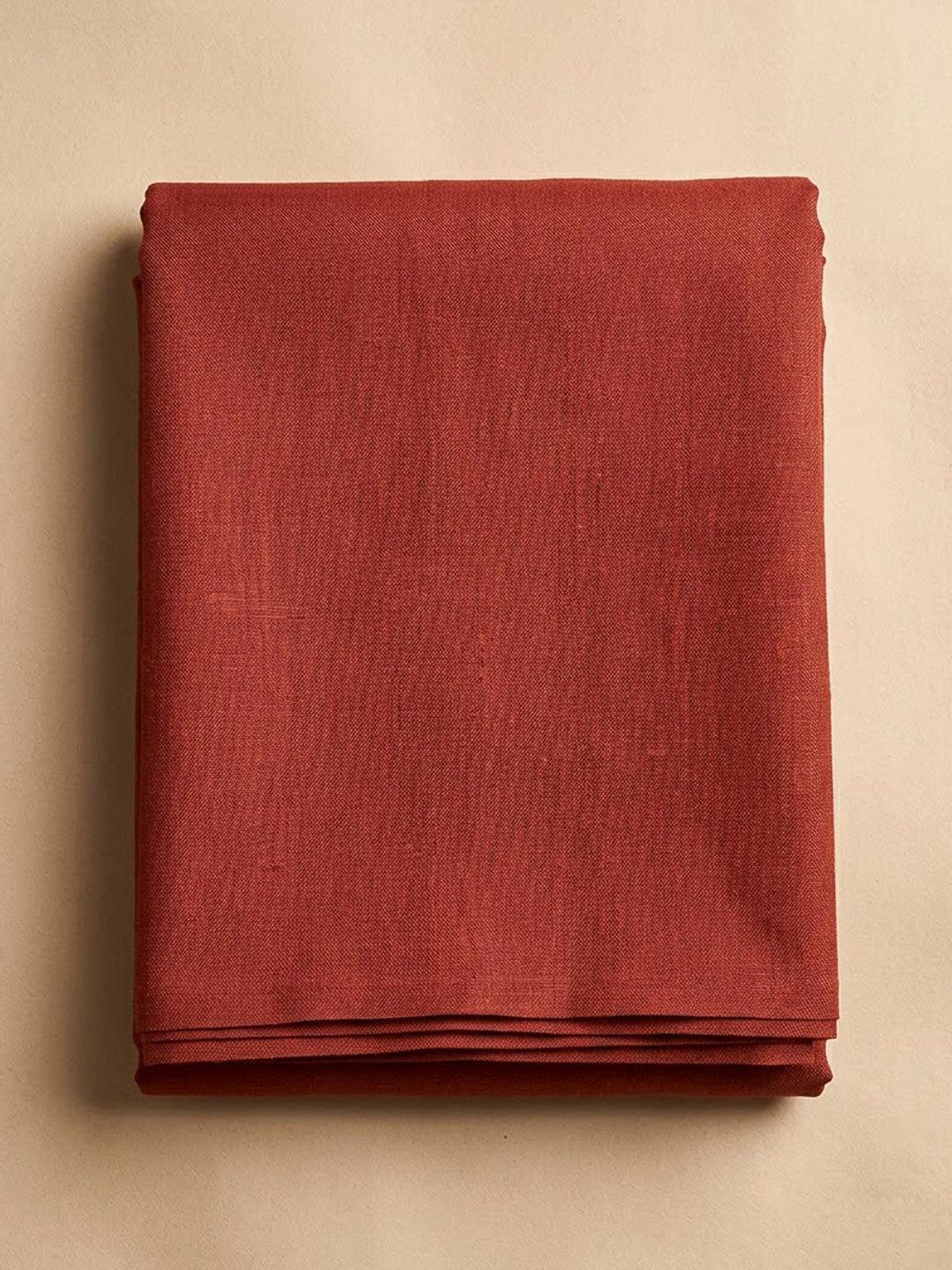 Red Chanderi Printed Unstitched Dress Material