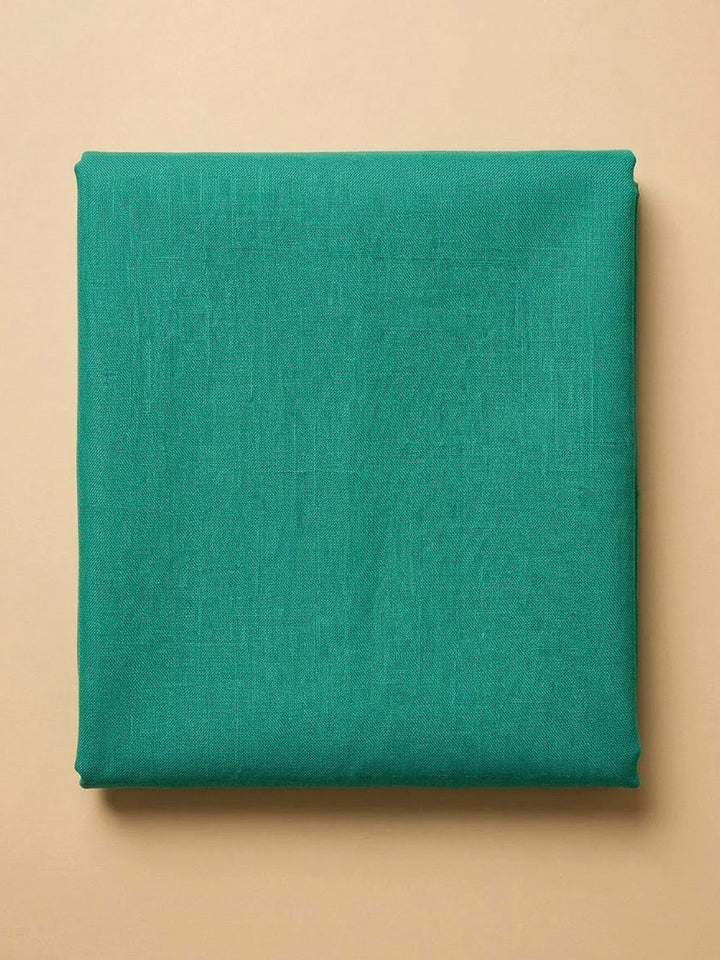 Rama Green Art Silk Embroidered Unstitched Dress Material
