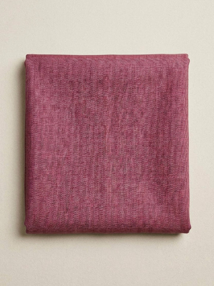 Onion Pink Art Silk Printed Unstitched Dress Material