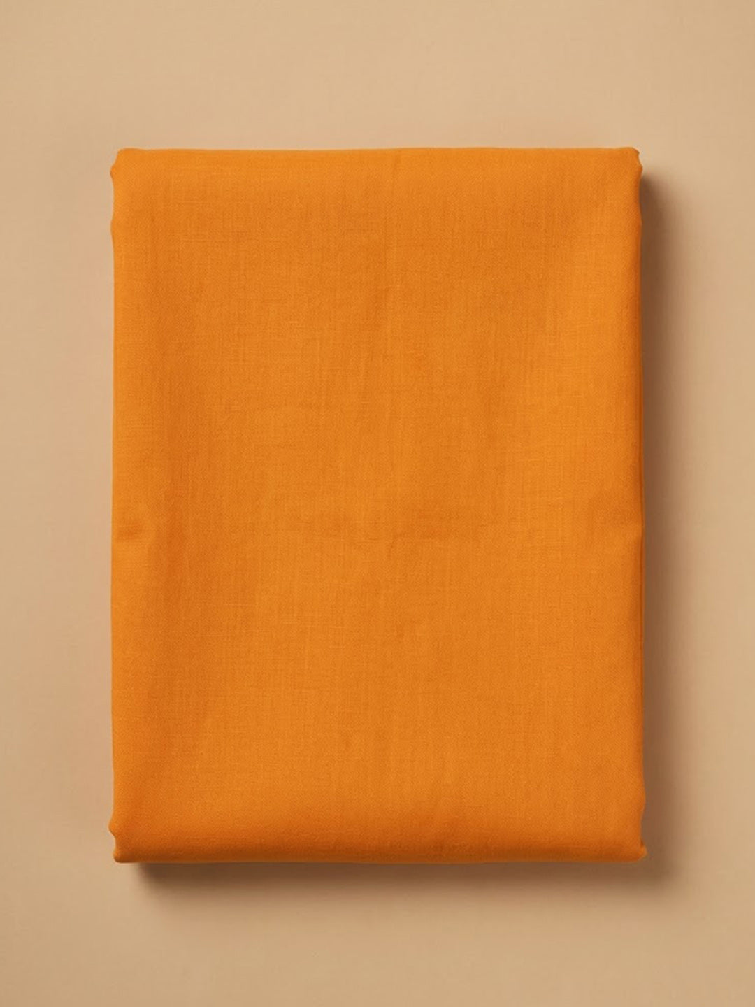 Mustard Chanderi Embroidered Unstitched Dress Material