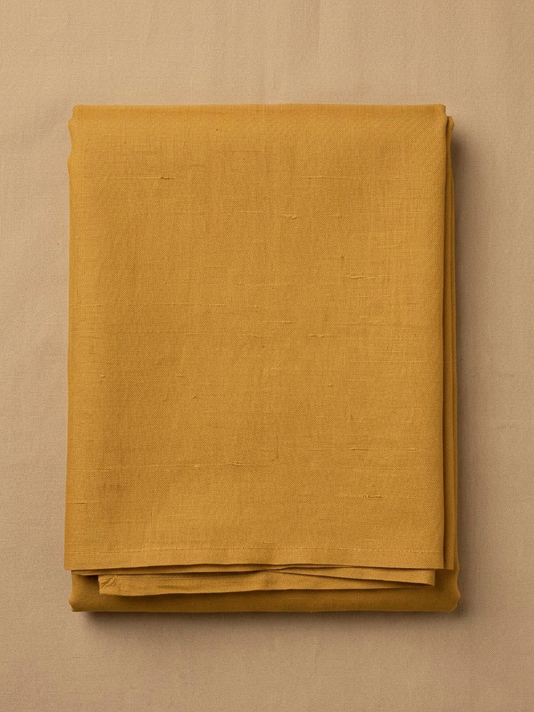 Rust Chanderi Embroidered Unstitched Dress Material