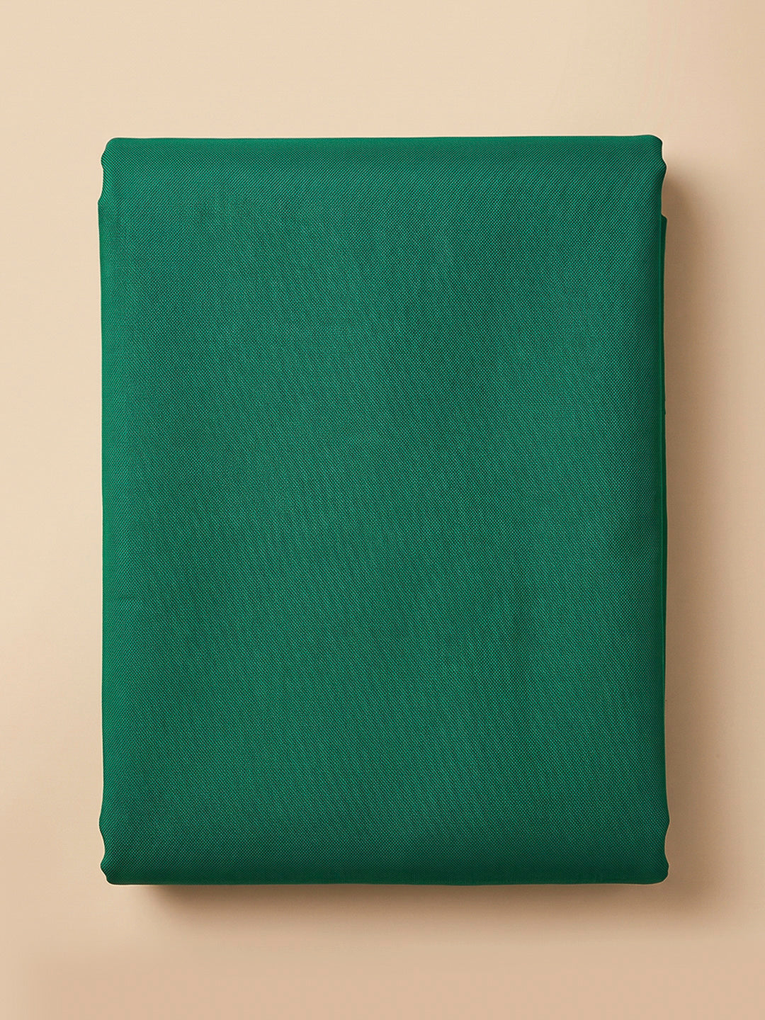 Rama Green Chanderi Embroidered Unstitched Dress Material