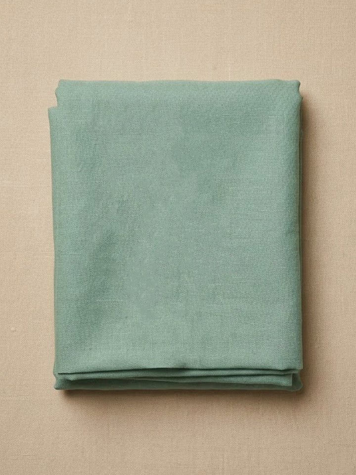 Sea Green Chanderi Printed Unstitched Dress Material