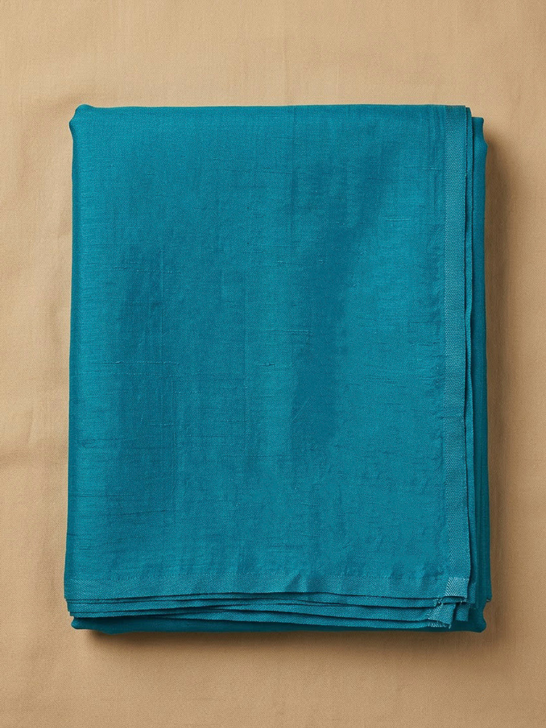 Rama Green Chanderi Embroidered Unstitched Dress Material