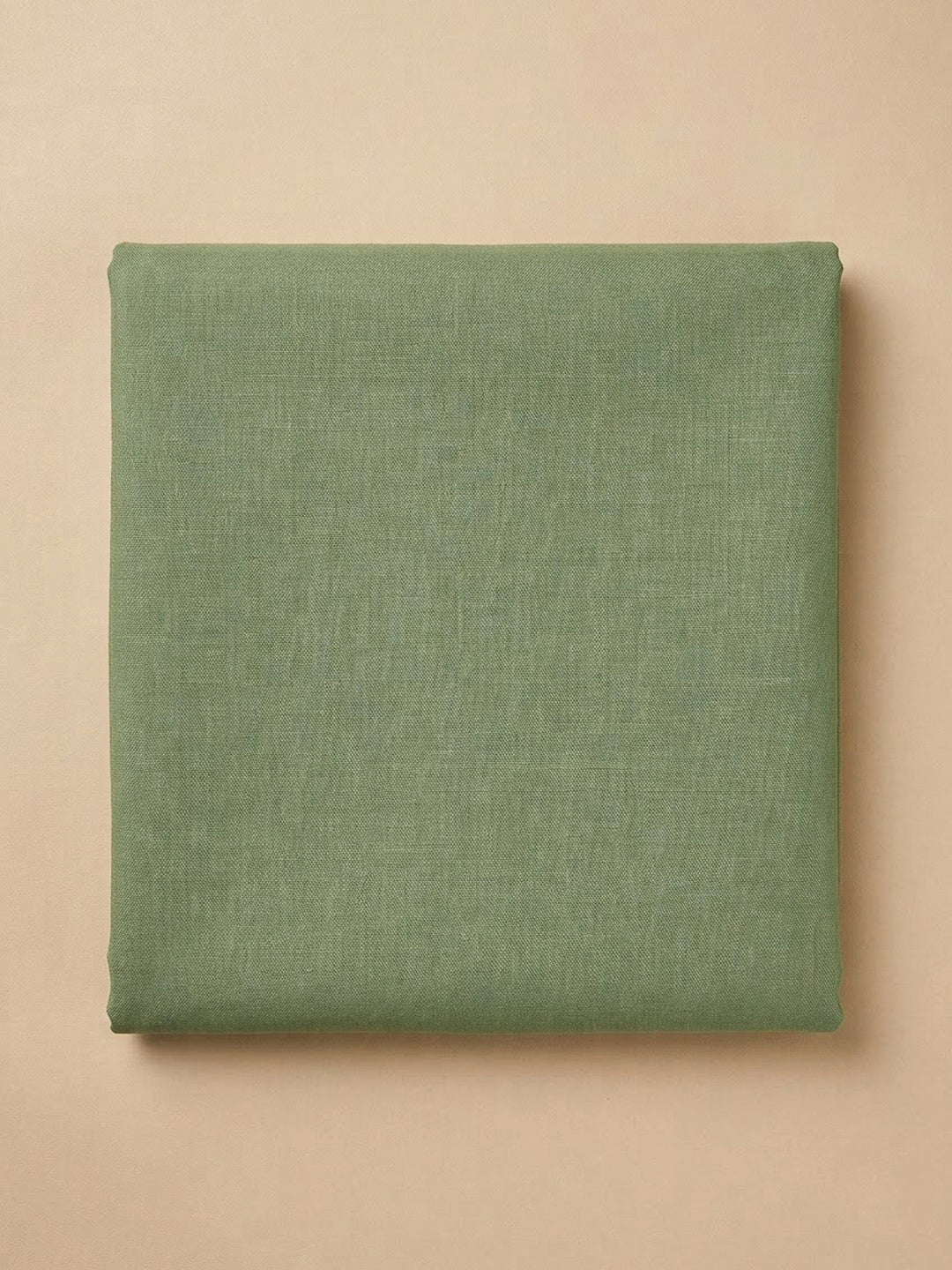 Pista Green Chanderi Printed Unstitched Dress Material