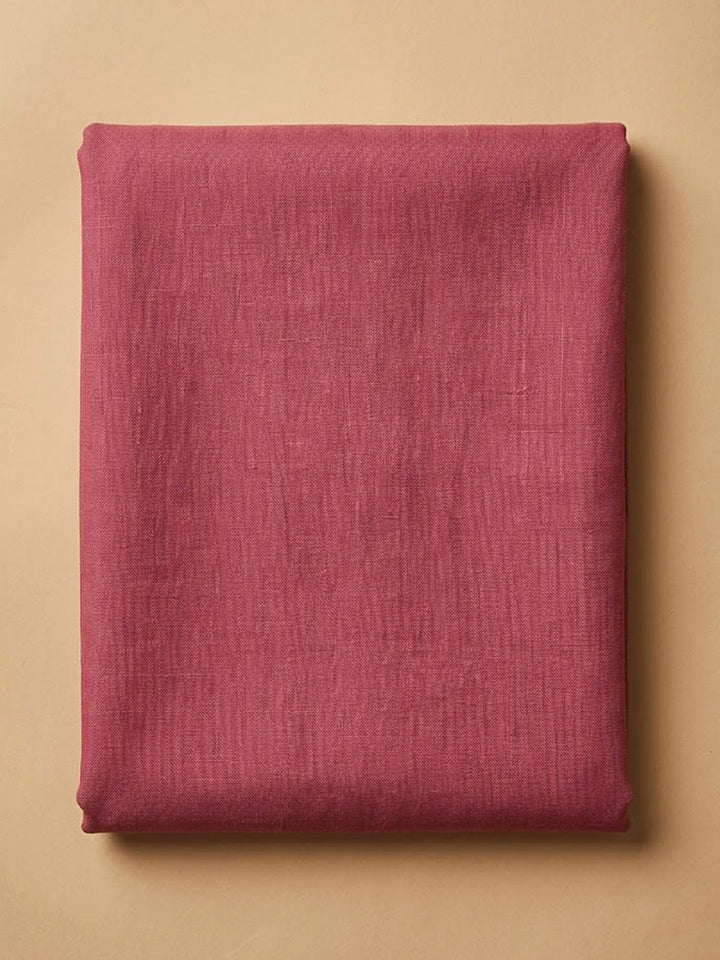 Pink Chanderi Embroidered Unstitched Dress Material