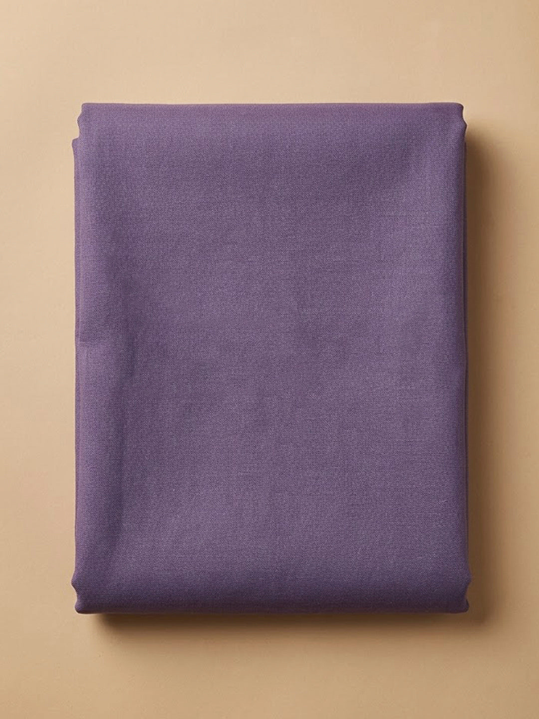 Purple Chanderi Printed Unstitched Dress Material