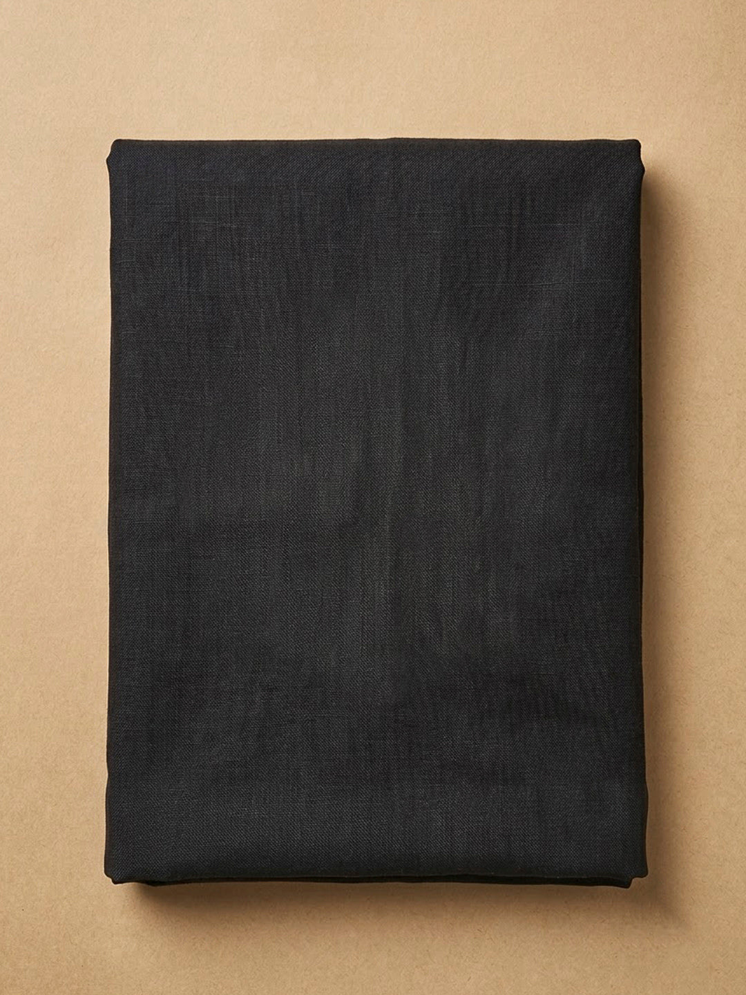 Black Tussar Printed Unstitched Dress Material