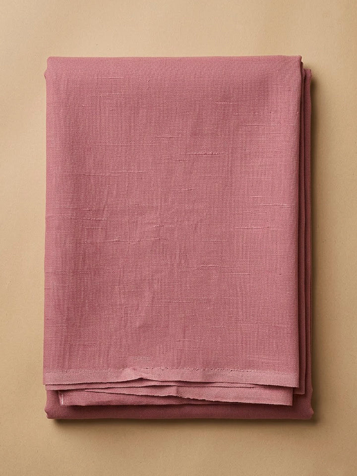 Onion Pink Tissue Embroidered Unstitched Dress Material