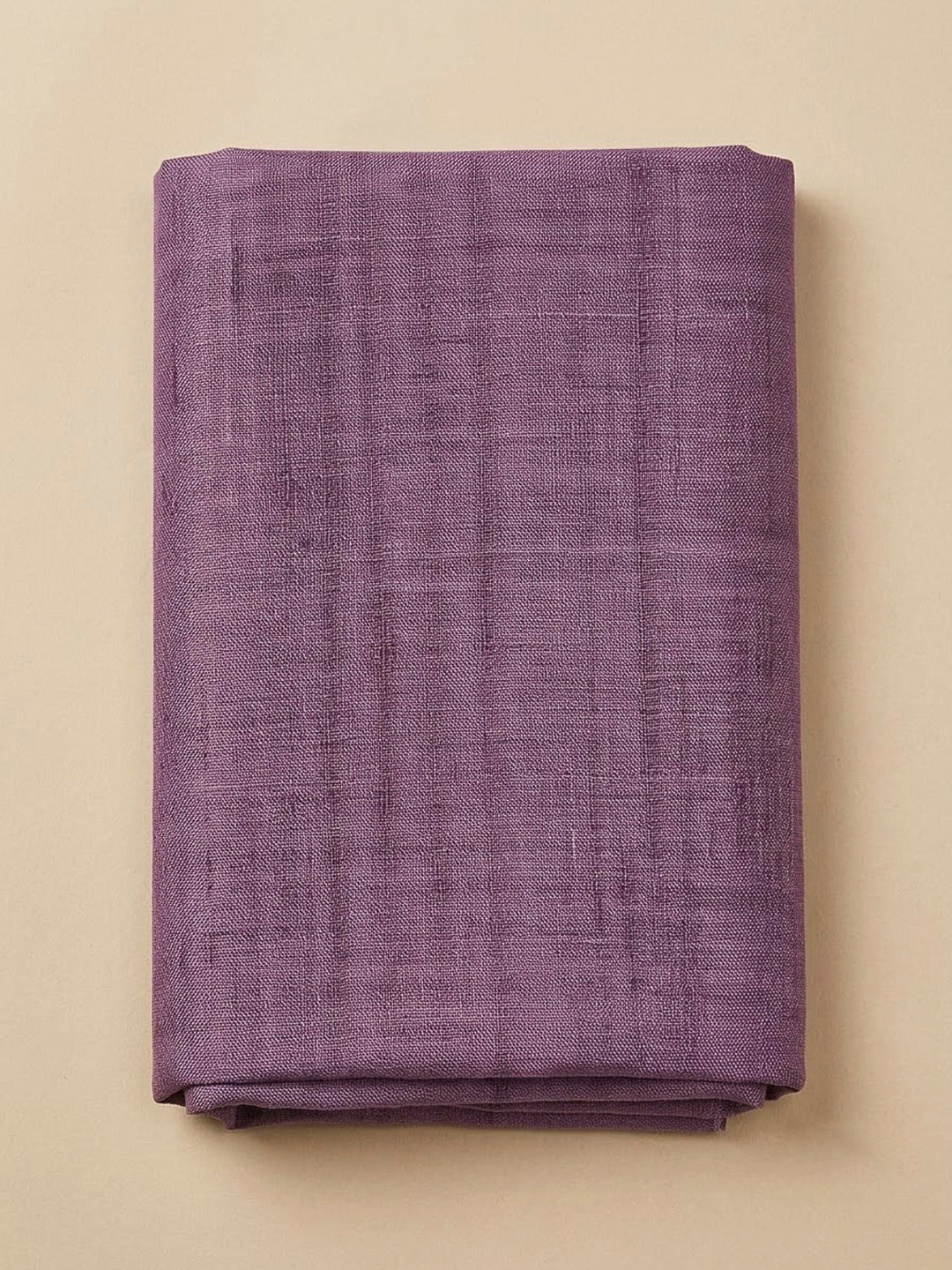 Purple Art Silk Printed Unstitched Dress Material