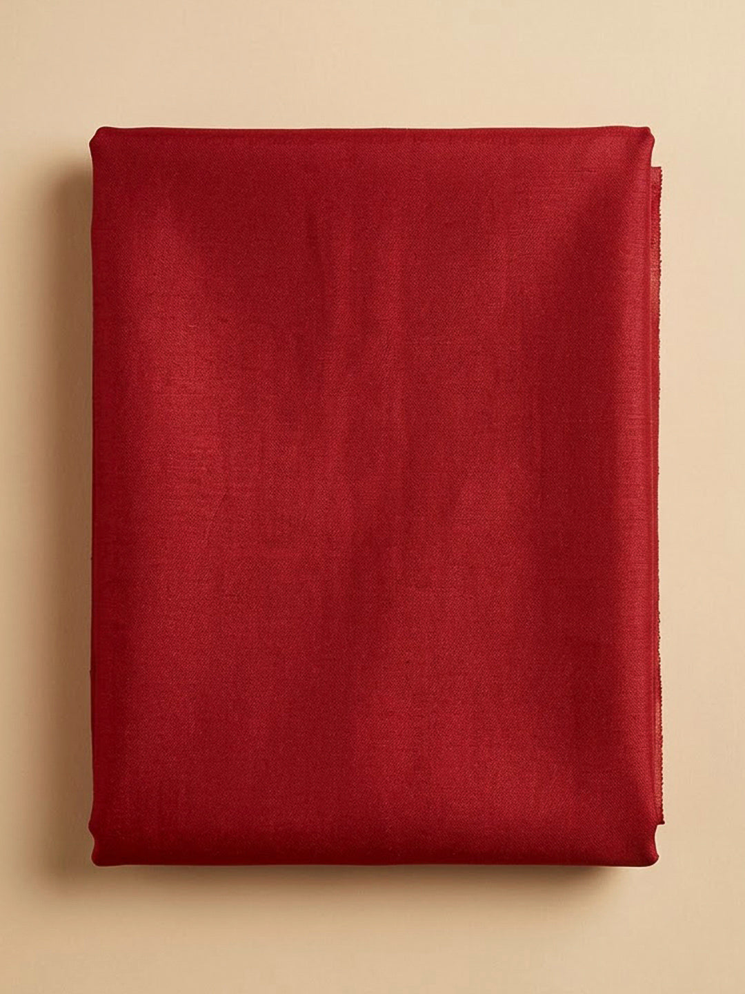 Maroon Cotton Blend Printed Unstitched Dress Material