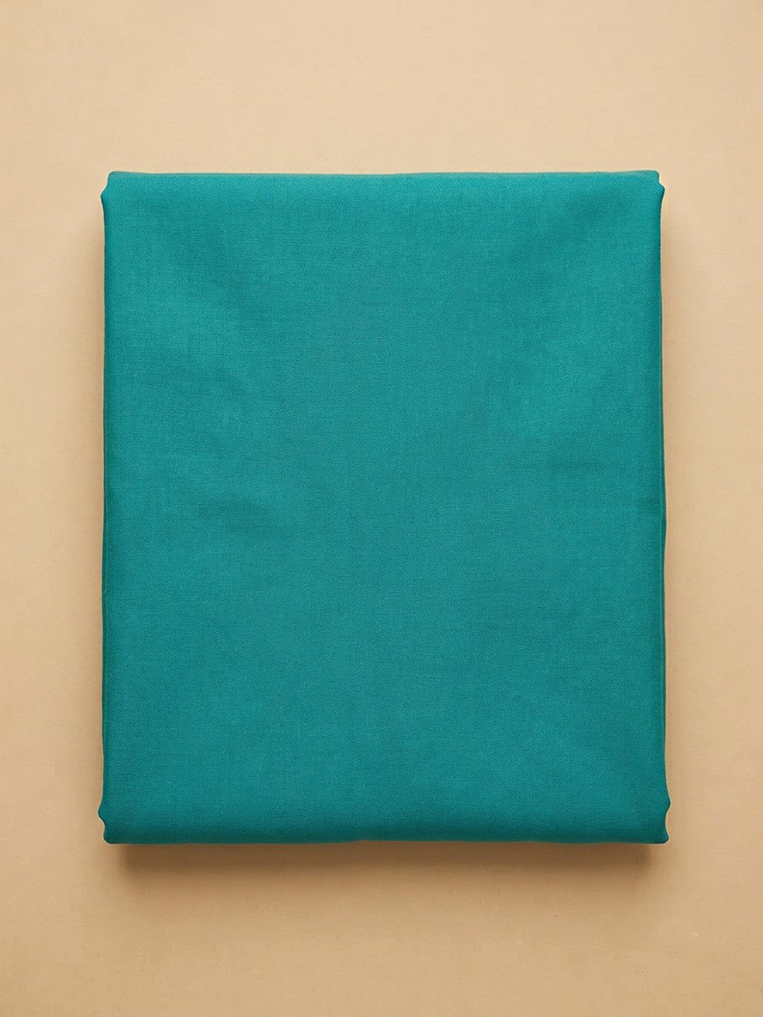 Rama Green Cotton Blend Printed Unstitched Dress Material