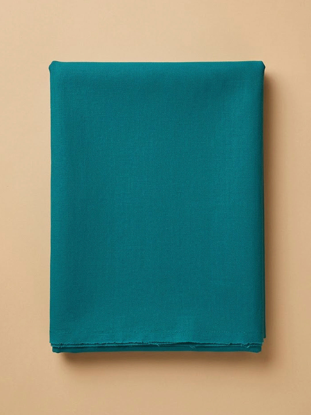 Rama Green Cotton Blend Printed Unstitched Dress Material