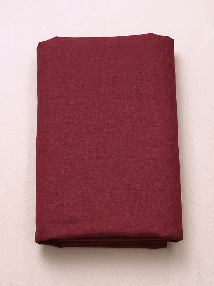 Onion Pink Cotton Blend Embroidered Unstitched Dress Material